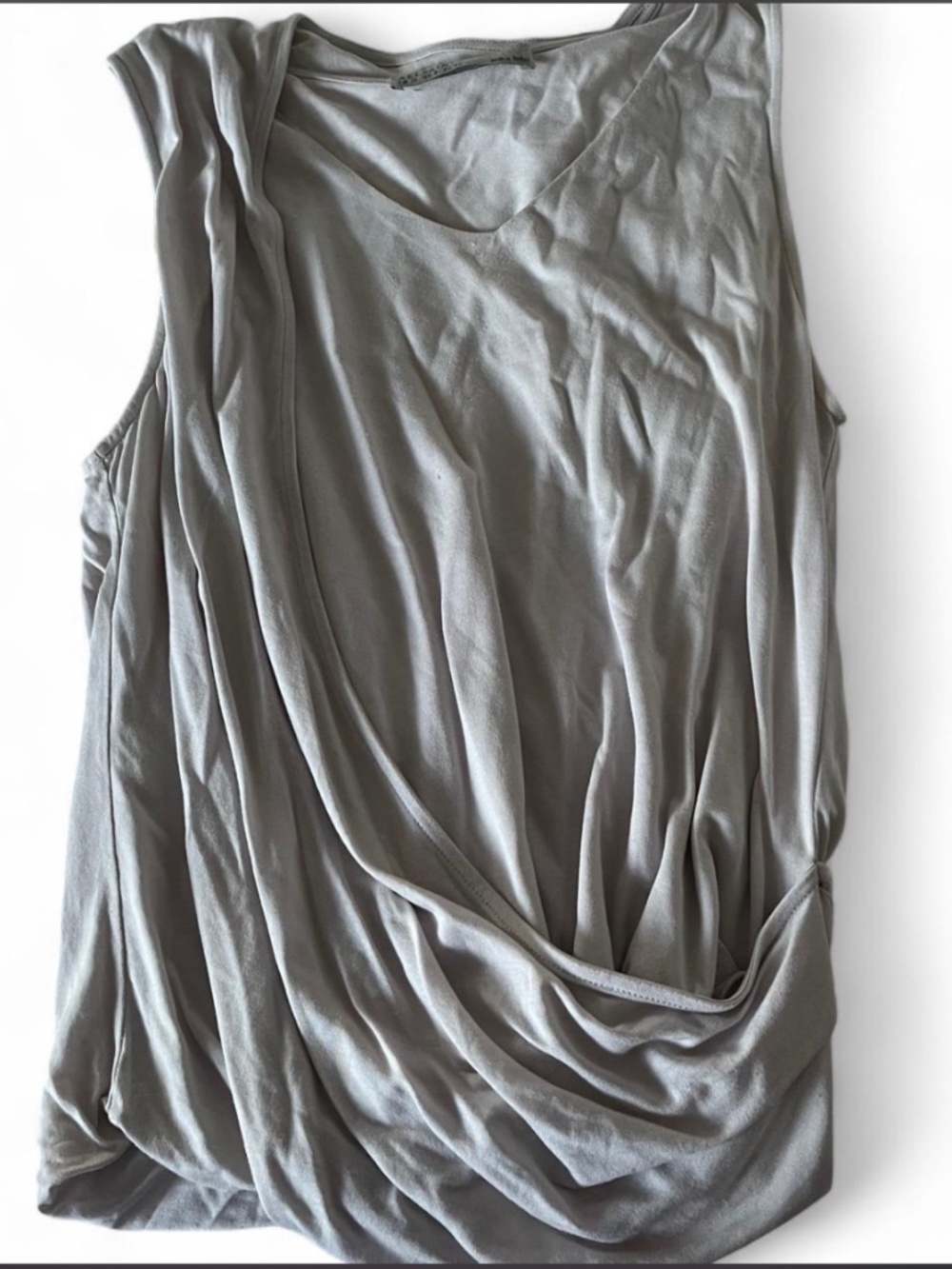 All Saints modal drapey top